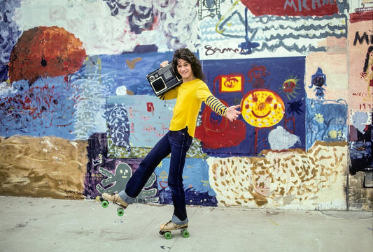 Van Halen, Eddie Van Halen, Roller Skates, 1979 - Morrison Hotel Gallery