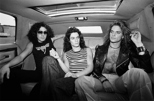 Van Halen, In a limo, 1979 - Morrison Hotel Gallery