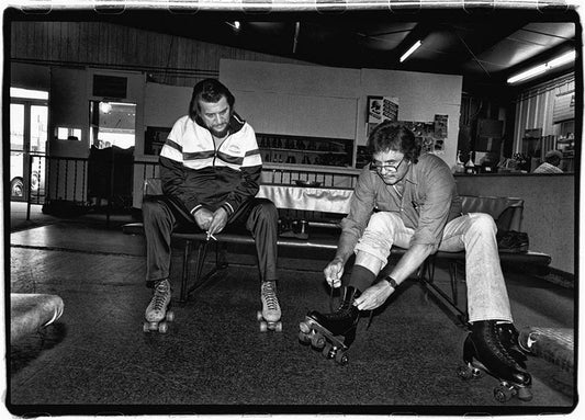 Waylon Jennings + Johnny Cash, Hendersonville Roller Rink, Tennessee, 1987 - Morrison Hotel Gallery