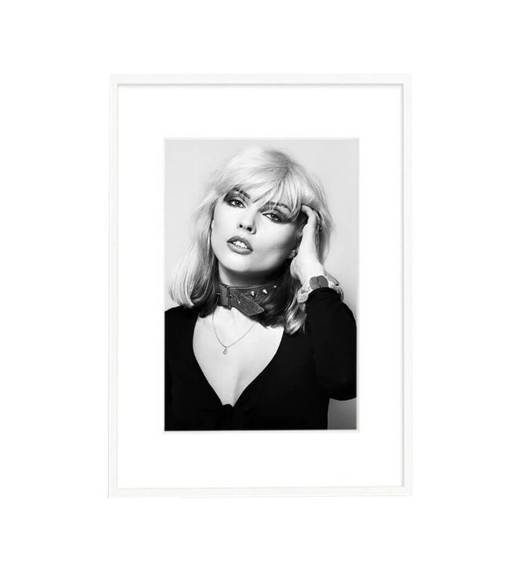 White Frame - Debbie Harry, Blondie, 1977 - 16x20, Edition #2/20 - Morrison Hotel Gallery