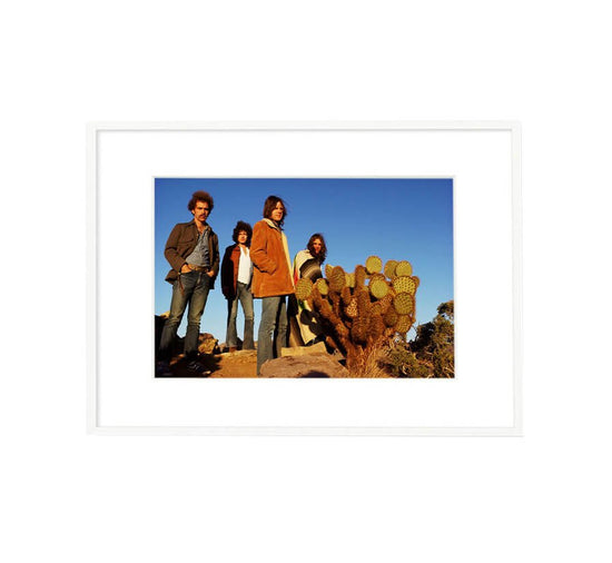 White Frame - Eagles, Joshua Tree, CA, 1972 - 20x30 - Morrison Hotel Gallery