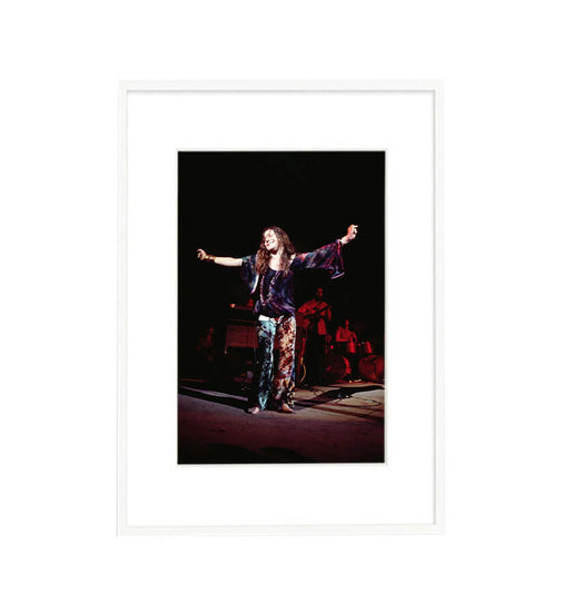 White Frame - Janis Joplin at Woodstock, 1969 - 20x30 - Morrison Hotel Gallery