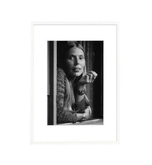 White Frame - Joni Mitchell, 1970 - 11x14, Open Edition - Morrison Hotel Gallery