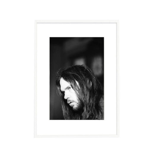 White Frame - Neil Young, 1971 - 11x14, Open - Morrison Hotel Gallery