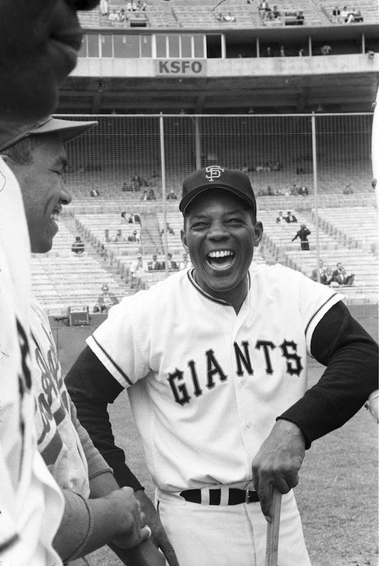 Willie Mays On Field Before Game - Morrison Hotel Gallery
