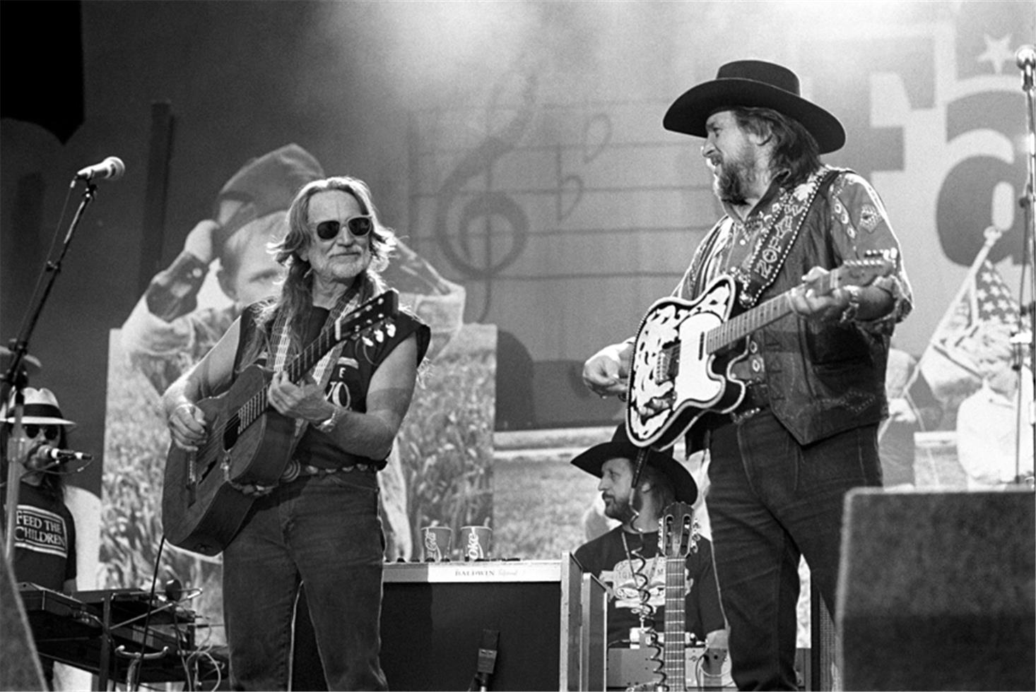 Willie Nelson and Waylon Jennings, 1992 - Morrison Hotel Gallery