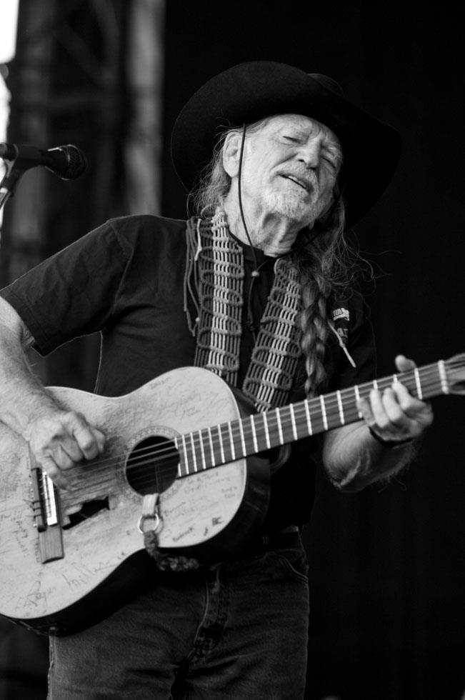 Willie Nelson performing, Aspen Colorado, 2005 - Morrison Hotel Gallery