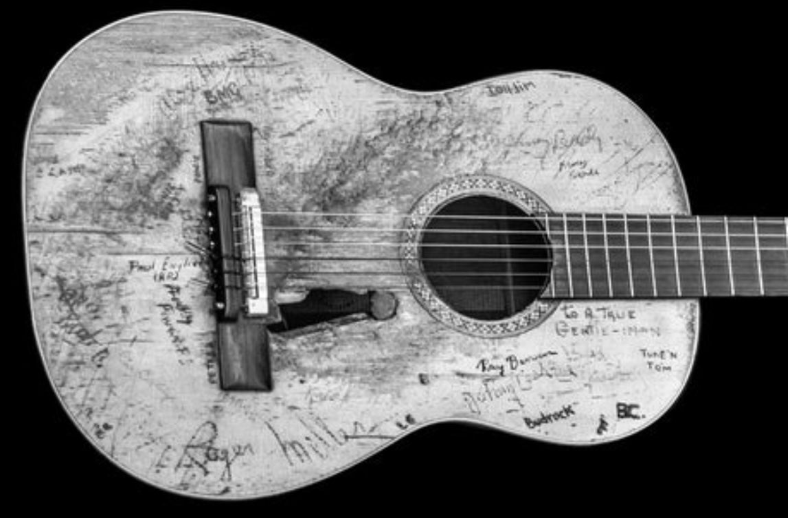 Willie Nelson, Trigger Guitar, 2005 - Morrison Hotel Gallery