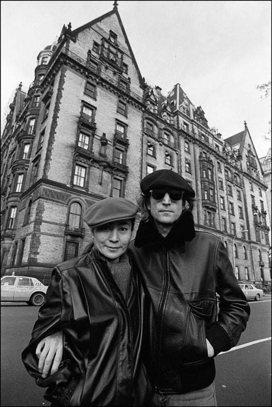 Yoko Ono and John Lennon, Dakota Apartments, NYC, November 21, 1980 - Morrison Hotel Gallery