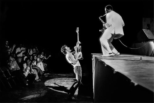 Bruce Springsteen and Clarence Clemons, E Street Band, 1978