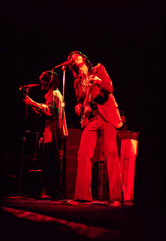 Rick and Robbie sing, Academy of Music, 1971