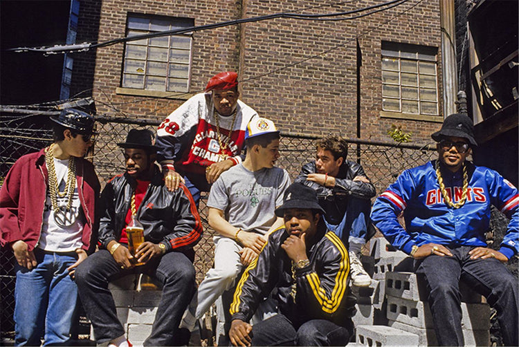 Beastie Boys and RUN DMC, NYC 1987