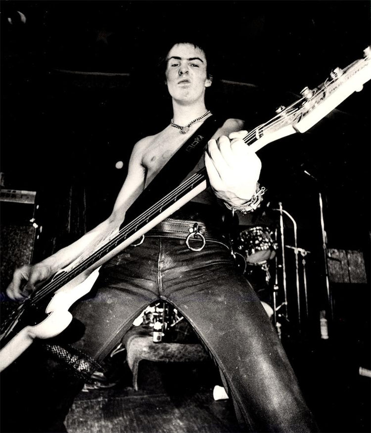 Sid Vicious of the Sex Pistols 1978