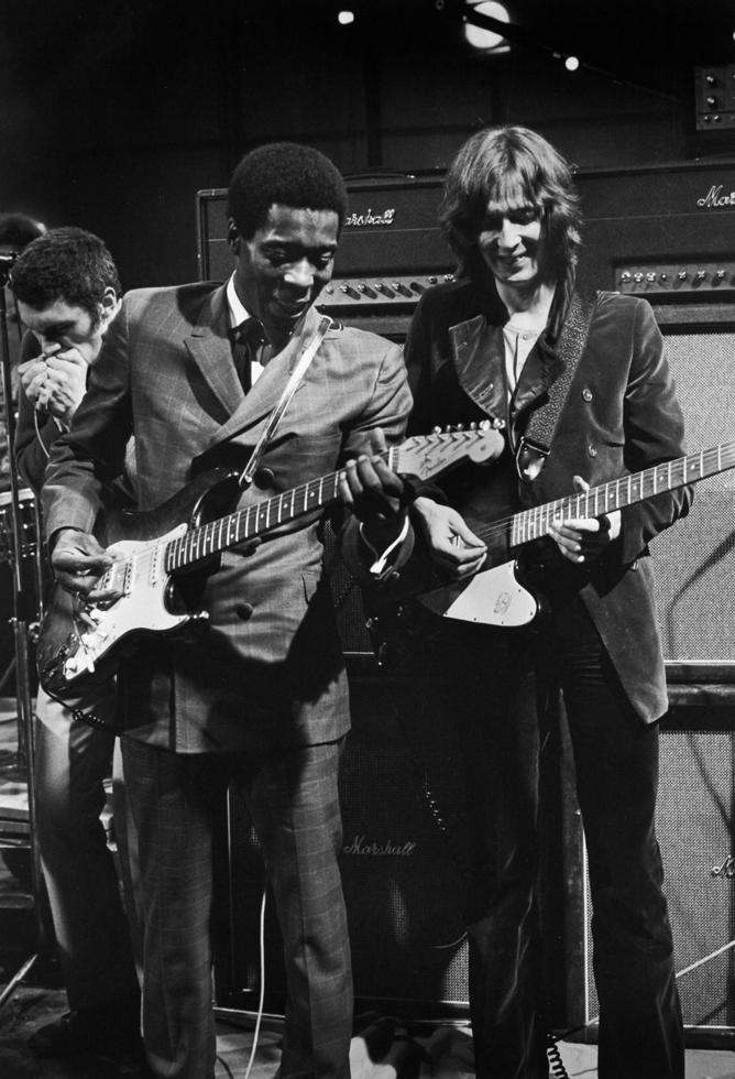 Buddy Guy and Eric Clapton, London, England, 1969