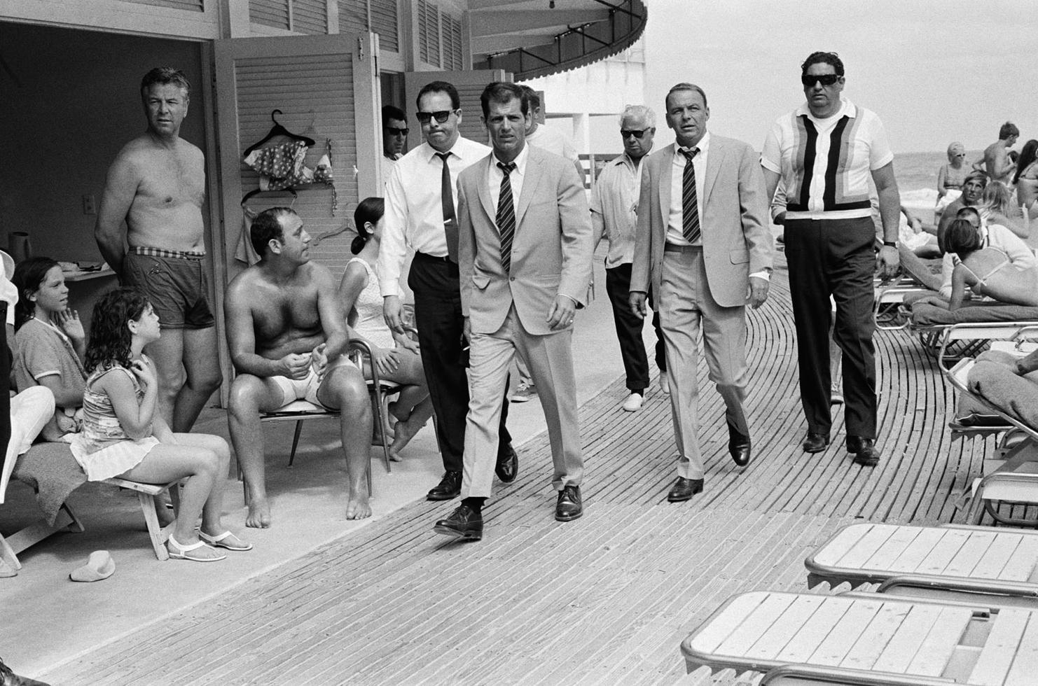 Frank Sinatra, Fontainebleau Boardwalk, Miami, FL, 1968 PLATINUM - Morrison Hotel Gallery