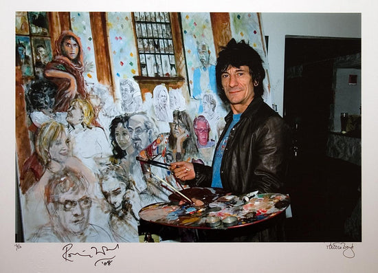 Ron Wood Signed Limited Edition, England